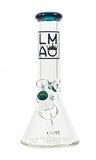 LMAO The Lagoon Beaker Bong 7mm Teal