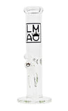 LMAO Oh My Tube Straight Bong 5mm Clear
