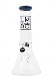 LMAO The Lagoon Beaker Bong 5mm Black