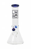 LMAO The Lagoon Beaker Bong 5mm Blue