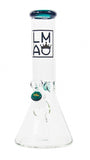 LMAO The Lagoon Beaker Bong 5mm Teal