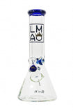 LMAO The Lagoon Beaker Bong 9mm Blue