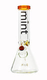 Mint Godify  Beaker Bong 9mm Gold