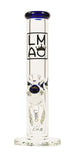 LMAO Oh My Tube Straight Bong 9mm Blue