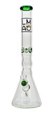 LMAO Wave9 Beaker Bong 7mm Green