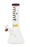 Mint Godify  Beaker Bong 5mm Amber