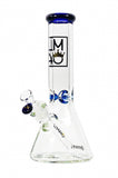 LMAO The Lagoon Beaker Bong 9mm Blue