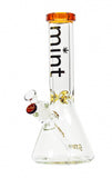 Mint Godify  Beaker Bong 9mm Gold