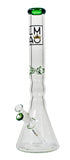 LMAO Wave9 Beaker Bong 7mm Green