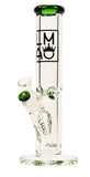 LMAO Oh My Tube Straight Bong 9mm Green
