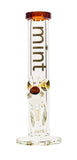Mint I7 Straight Bong 9mm Gold