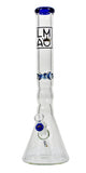 LMAO Wave9 Beaker Bong 7mm Blue