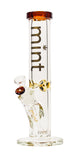 Mint I7 Straight Bong 9mm Gold