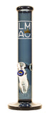 LMAO Azure Straight Bong Blue