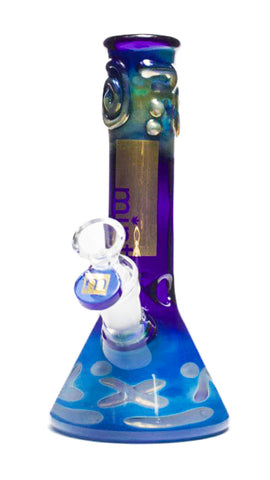 Mint The Abyss Colour Changing Beaker Bong Blue