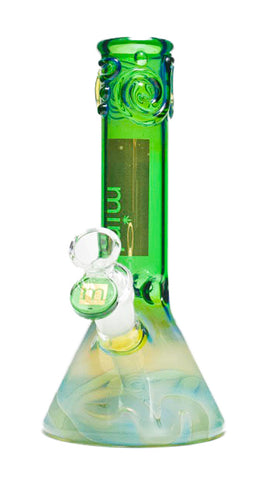 Mint The Abyss Colour Changing Beaker Bong Green