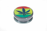 Acrylic Grinder Leaf Smoke