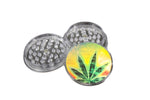 Acrylic Grinder Leaf Clear